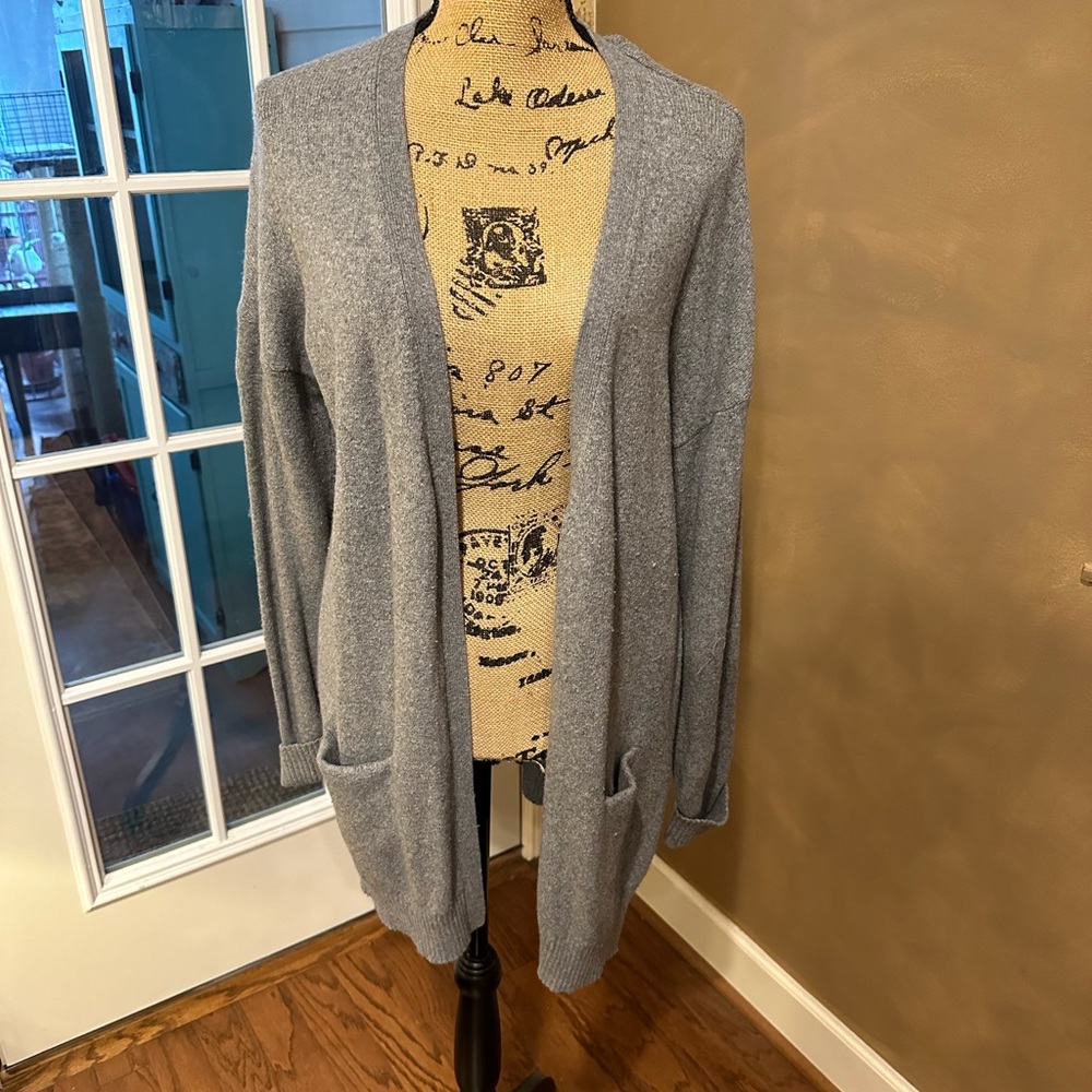 Warm gray sweater